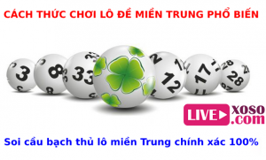 Cách soi cầu bạch thủ lô miền Trung ngày hôm nay chính xác 100%